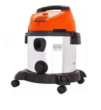 Imagen de Aspiradora sopladora Black & Decker 1400W inox- polvo-liq.20L - Ynter Industrial