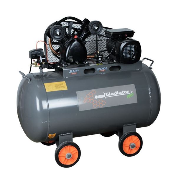 Imagen de Compresor 200LT 3HP Gladiator Pro - Ynter Industrial