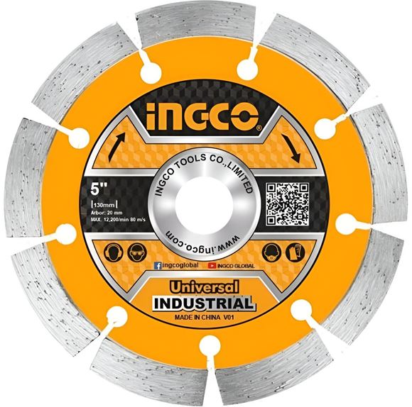 Imagen de Disco Ingco Segmentado 5" P/ Acanaladora - Ynter Industrial